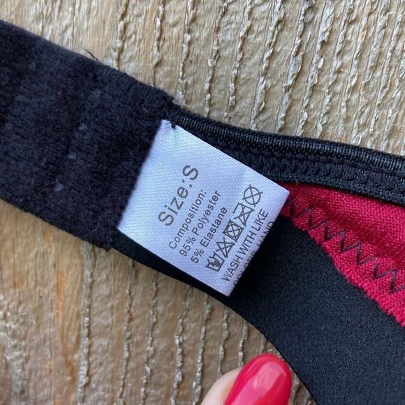 Velvet Bralette Christmas/holiday Cut-out Lingerie - Picture 3 of 4